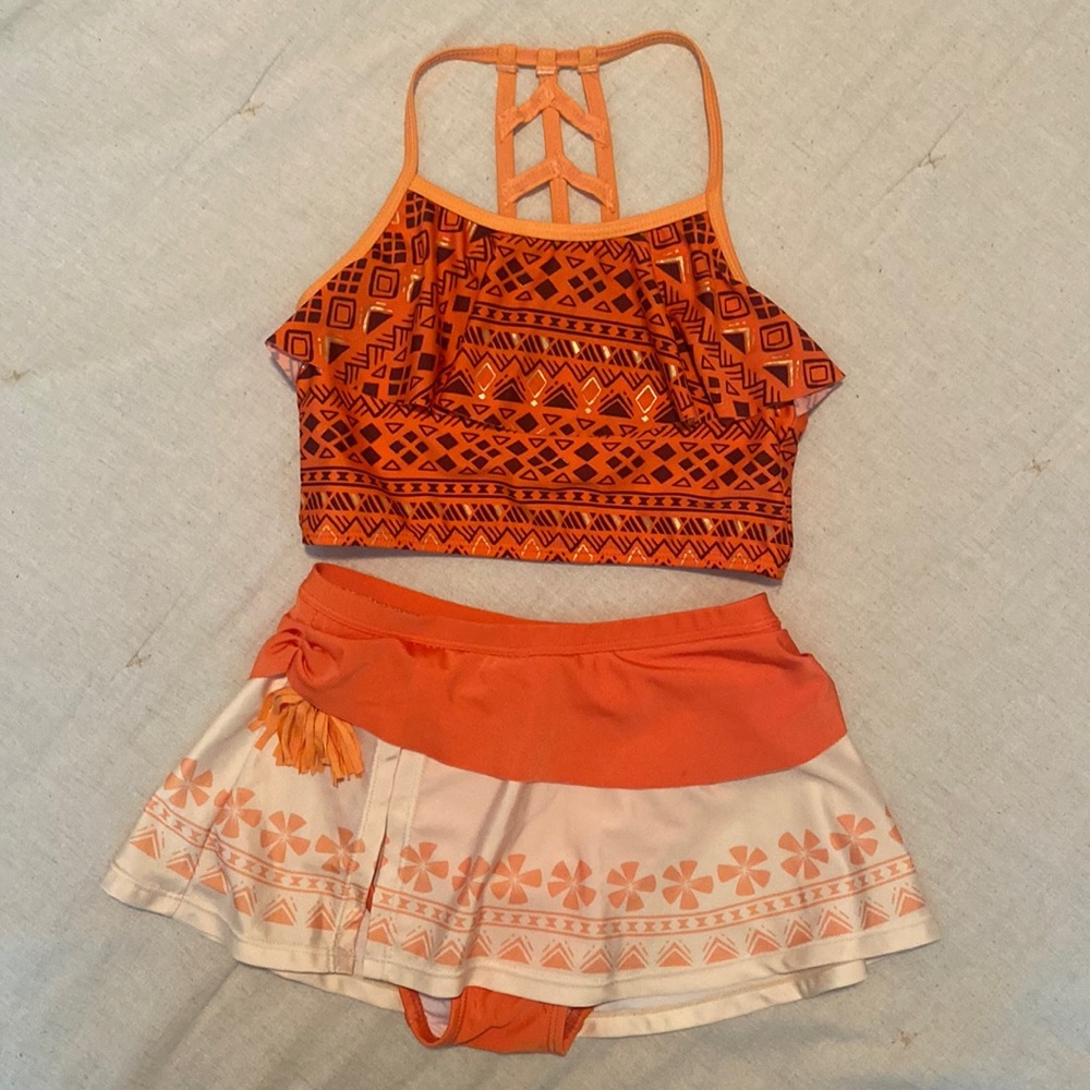 Disney Moana 2 piece swimsuit